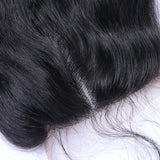 Body Wave 4x4 Virgin Human Hair Natural Black Closure